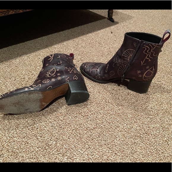 VALENTINO Santeria Dark Brown boots sold out RARE - Picture 3 of 3